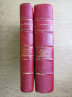 Eugen Lovinescu - Istoria literaturii romane contemporane (4 volume coligate, 1926)