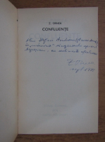 Zigu Ornea - Confluente (cu autograful autorului)