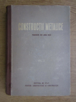 Constructii metalice (volumul 2)