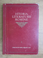 George Calinescu - Istoria literaturii romane (volumul 1)