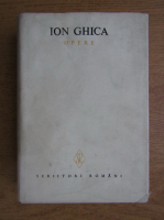 Ion Ghica - Opere (volumul 4)