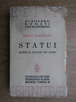 Mihai Codreanu - Statui, sonete si evadari din sonet (1939)
