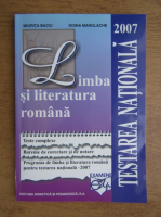 Miorita Baciu - Limba si literatura romana, testarea nationala, 2007