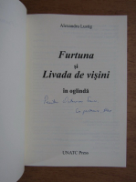 Alexandru Lustig - Furtuna si Livada de visini in oglinda (cu autograful autorului)