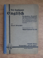 Baul Blaschere - Des kaufmanns englisch (1928)