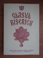 Glasul Bisericii, anul LXXII (2013), nr. 1-3, ianuarie-iunie