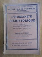 Jacques de Morgan - L'humanite prehistorique 