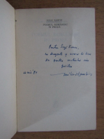 Mihai Zamfir - Poemul romanesc in proza (cu autograful autorului)