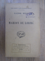 Victor Hugo - Marion de Lorme 