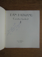 Dan Hatmanu - Caractere I (cu autograful autorului)