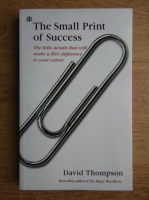 David Thompson - The small print of success