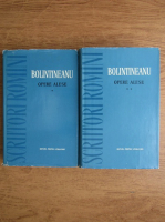 Anticariat: Dimitrie Bolintineanu - Opere alese (2 volume)