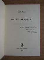 Gellu Naum - Malul albastru (cu autograful autorului)