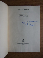 Gellu Naum - Zenobia (cu autograful autorului)