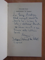 Haralambie Tugui - Contrapunct, in toamna (cu autograful autorului)