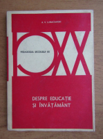 A. V. Lunacearski - Despre educatie si invatamant