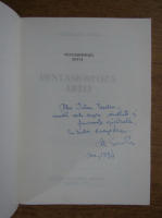 Alexandru Surdu - Pentamorfoza artei (cu autograful autorului)