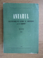 Anuarul Institului de istorie si arheologie A. D. Xenopol, XVII, 1980