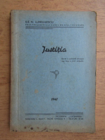 Ilie N. Lungulescu - Justitia (1940)