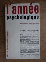 L'anee psychologique