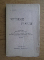 N. Zaharia - Sentimente. Pasiuni (1914)
