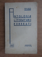 Osias Rispler - Antologia literaturii evreesti (1939)