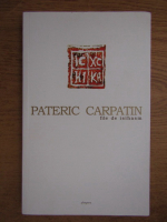 Pateric Carpatin. File de isihasm