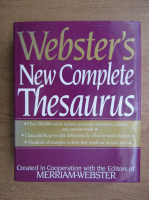 Webster's new complete Thesaurus