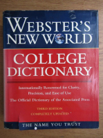 Webster's new world dictionary, college dictionary