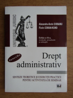 Alexandru Sorin Ciobanu - Drept administrativ