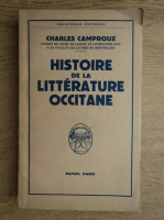 Charles Camproux - Histoire de la litterature occitane