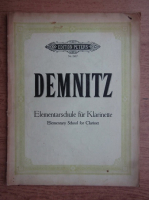 Demnitz. Elementarschule fur Klarinette