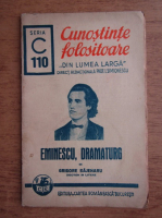 Grigore Bajenaru - Eminescu, dramaturg (1940)