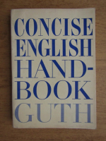 Hans P. Guth - Concise english handbook