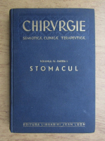 Vl. Butureanu - Chirurgie semiotica, clinica, terapeutica (volumul 4, 1940)