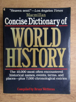 Bruce Wetterau - Concise dictionary of world history