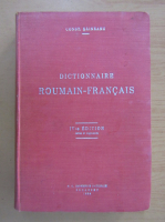 Constantin Saineanu - Dictionnaire roumain-francais (1936)