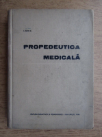Anticariat: I. Goia - Propedeutica medicala