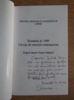 Ion Varlam - Romania in 1989. Un caz de etnocid contemporan. Raport despre Starea Natiunii (cu autograful autorului)