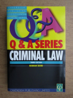 Norman Baird - Q and A series, criminal law