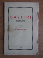 Savitri. Povestire indica din Mahabarata (1940)