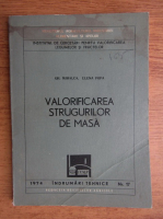 Gheorghe Mihalca - Valorificarea strugurilor de masa, nr. 17, 1974