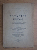 Ioan Grintescu - Curs de botanica generala (volumul 5, 1934)