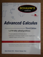 Robert Wrede - Schaum's outlines. Advanced calculus
