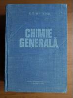 C. D. Nenitescu - Chimie generala