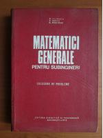 D. Filipescu - Matematici generale pentru subingineri