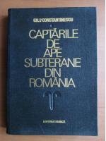 Gh. P. Constantinescu - Captarile de ape subterane din Romania