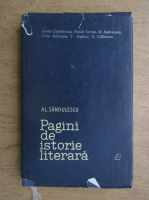 Anticariat: Al. Sandulescu - Pagini de istorie literara