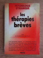 Dominique Meggle - Les therapies breves