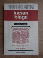 Ion Agarbiceanu, Ioan Alexandru - Lucian Blaga